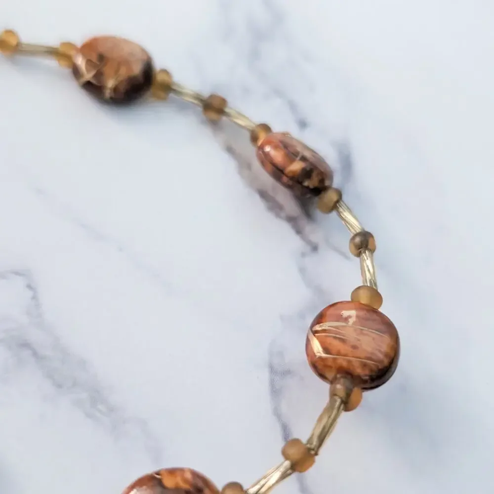 Vintage Anklet or Large Bracelet - 10.5
